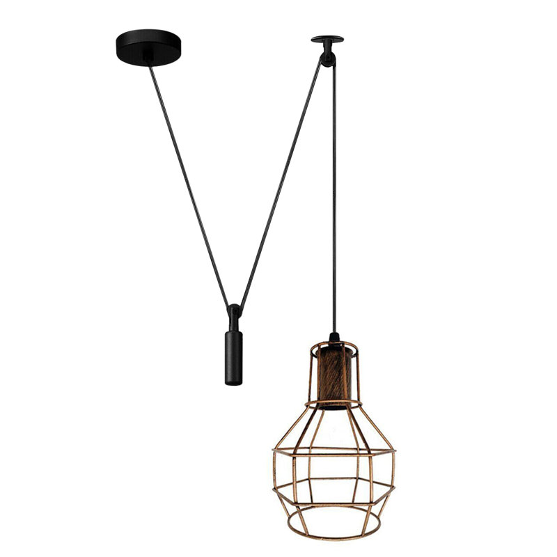 Casleton 1 - Light Single Pendant, Yes, Brushed Copper