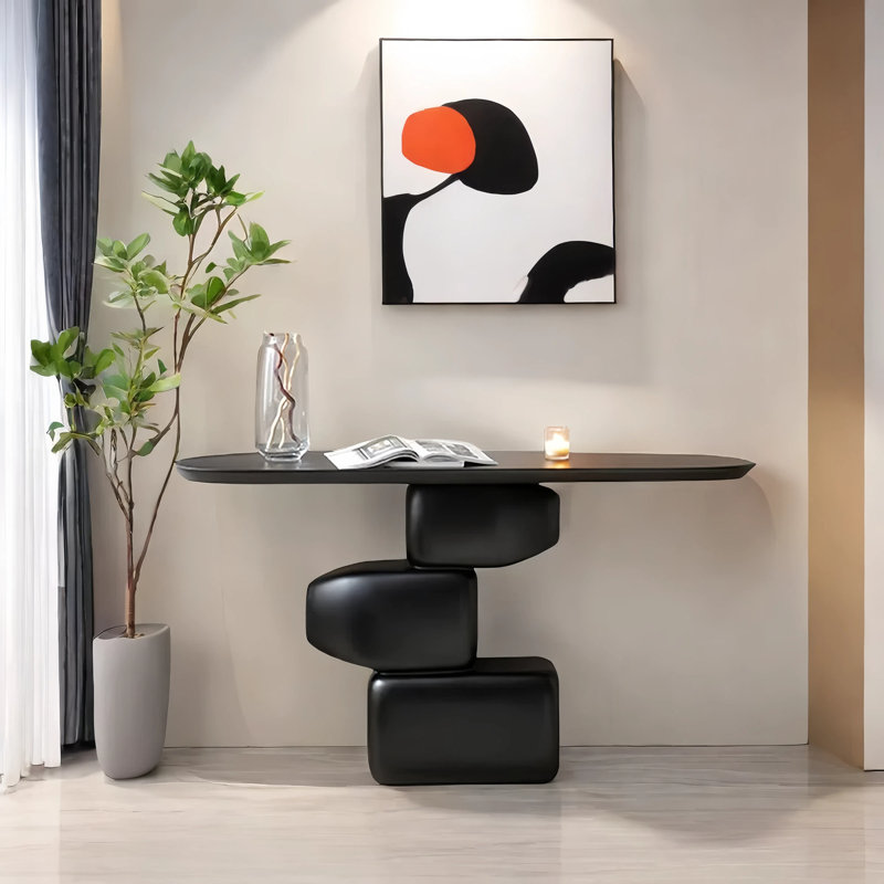 Console Wabi Sabi, H 31,5 po x l 47,2 po x P 13,8 po