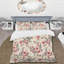 Ensemble de housse de couette Beige Pink Floral Meadows Print III - Traditional-109146846