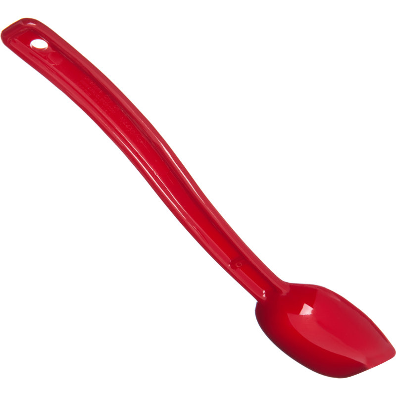 Produits alimentaires Carlisle 0,5 oz. Cuillère solide, Rouge