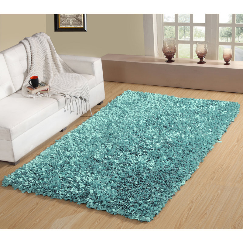 Tapis à poils longs en jersey 80% polyester / 20% coton Bella Premium, Rectangle 5 pi x 8 pi