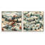 Gurmit - Ensemble de 2 collage paysage carré-101864976-101864977