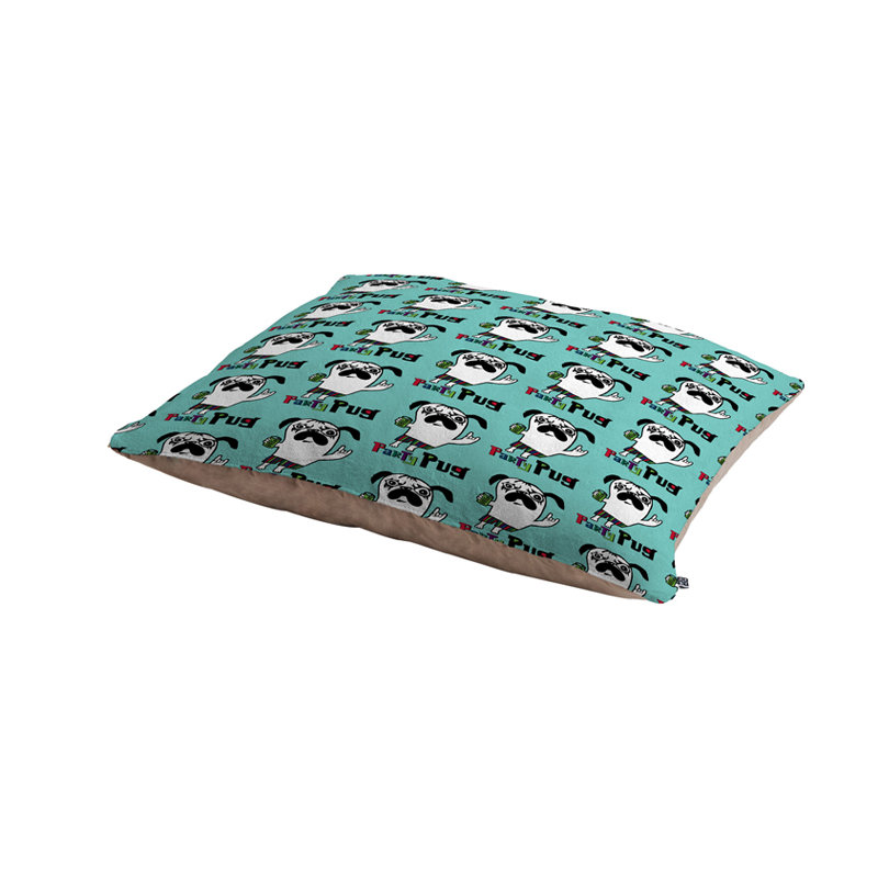 Geometric Cotton Pet Bed