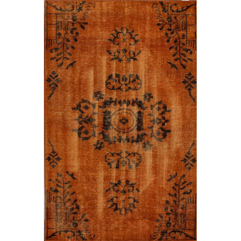 Hughson Hand Knotted Indoor Rug, 5' x 8'