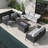7-Person Metal Outdoor Seating Group-17361365