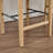 Farmhouse Solid Wood Barstool With Braided Rope Backrest, Upholstered Low Barstool For Bar And Kitchen Island Set Of 2-820363963-820363961