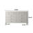 59.06"Cream Solid Wood Cherry Wood Ten-Drawer Cabinet
