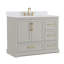 Meuble-lavabo autoportant à double cuve Wilce Snowline-1480418521
