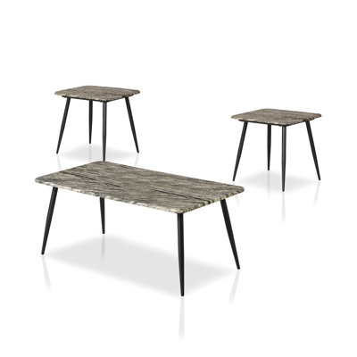 3 Piece Coffee Table Set by George Oliver