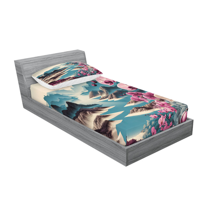 Ensemble de draps et taies décoratives Ambesonne-sd1066, Simple