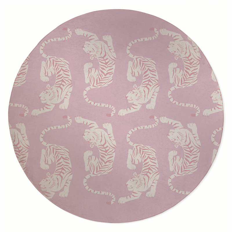 Tapis Hey Tiger, Rond 5 pi