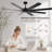 72-Inch Ceiling Fan Without Light
