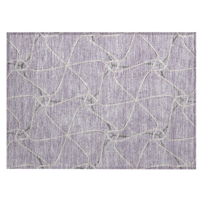  Aleg Area Rug with Non-Slip Backing