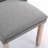 Modern Tufted Upholstered Dining Chair with Nailhead Trim and Solid Wood Legs-1972157248-1952214558