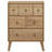 Commode d'appoint en bois massif Cevera