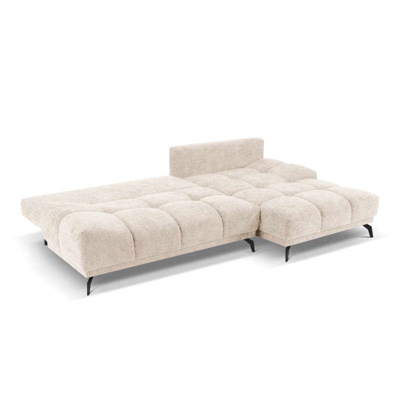 Cuthrell 5 Seater Sofa Bed, Right Hand Facing, Beige