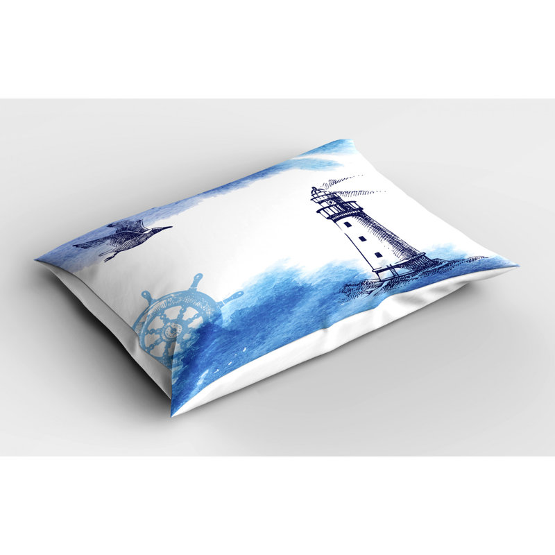 Narwhal Polyester Sham Set, Twin