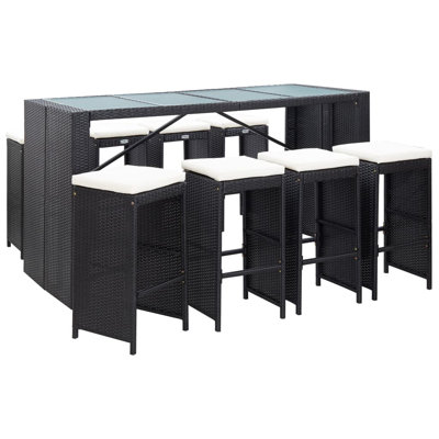 Bar Set Steel Frame Material