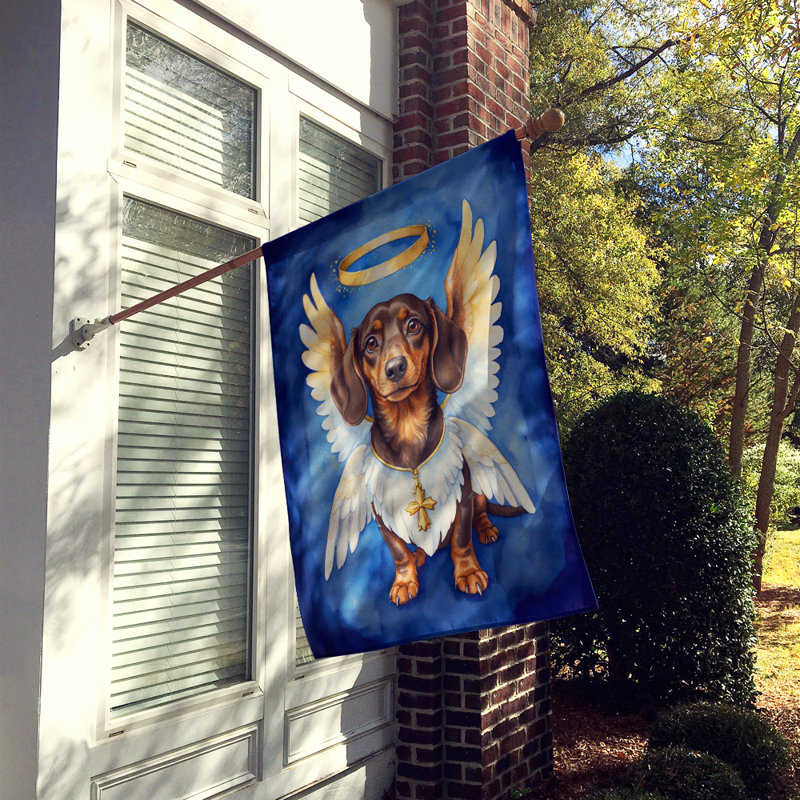 Drapeau de teckel My Angel House