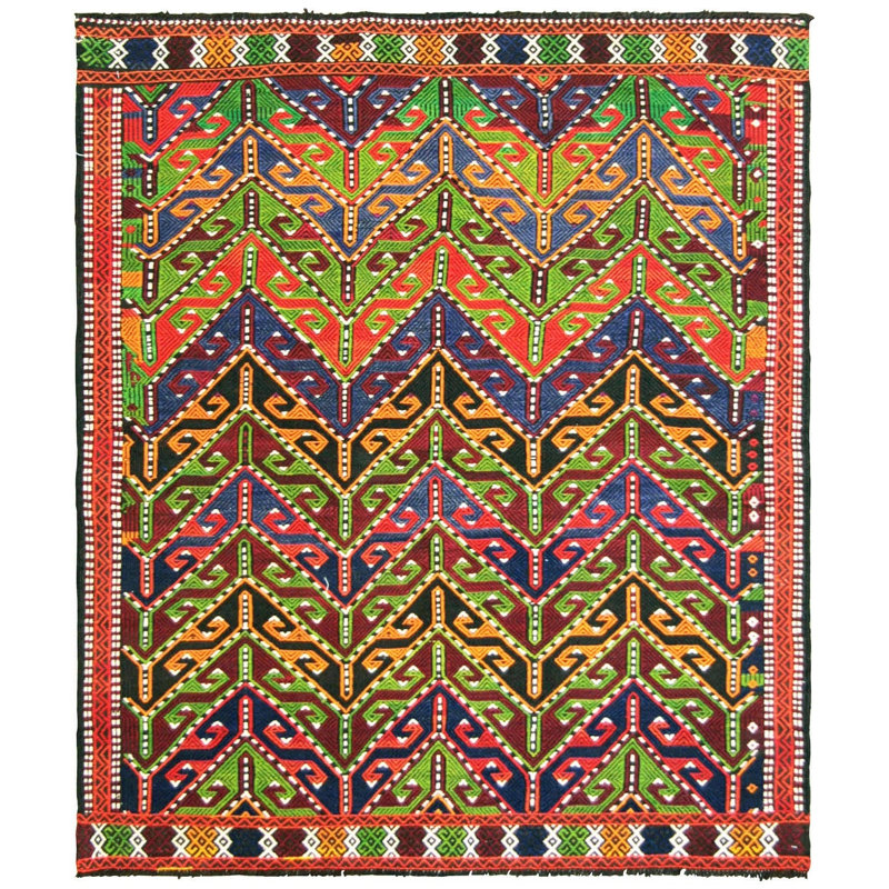 One-of-a-Kind 3'9" X 4'5" Area Rug