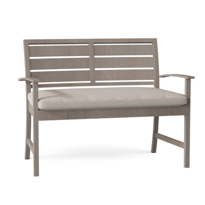 Charleston Aluminum Garden Bench