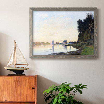 Argenteuil, fin d'après-midi, 1872, reproduction d'art sur toile