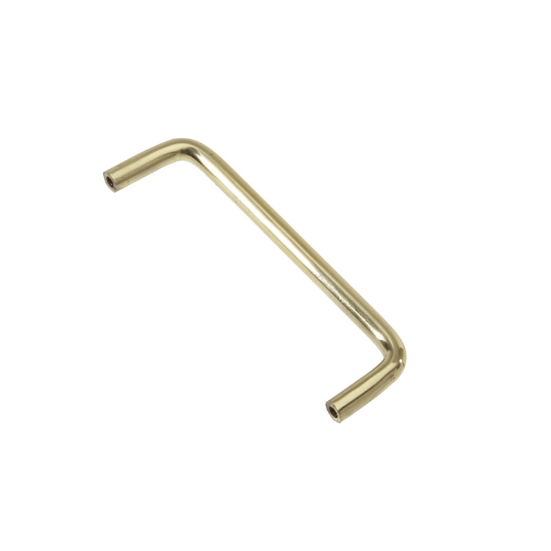 Arla Bar Handle, 15", Polished Brass