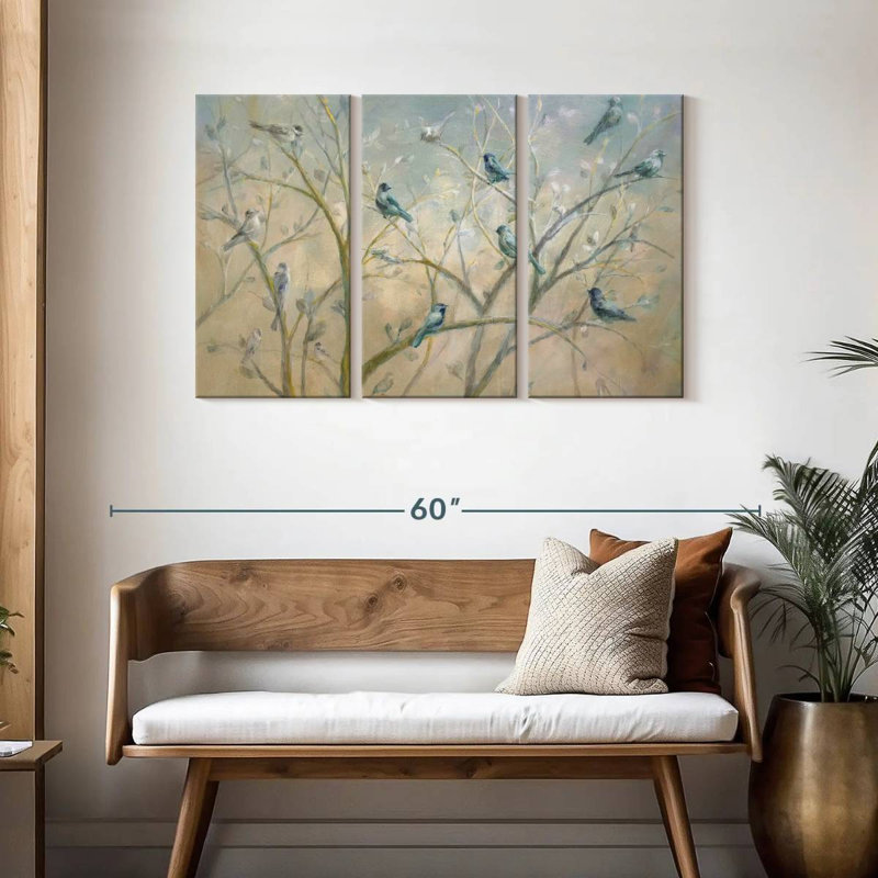 Spring Gathering, 28" H x 45" W