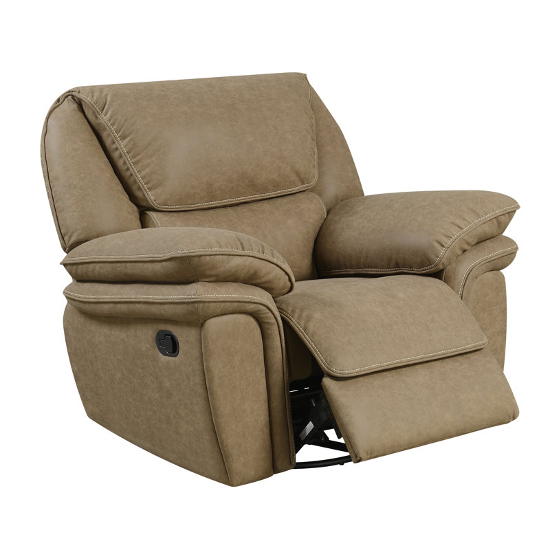 Ellinger Upholstered Recliner, Desert Sand