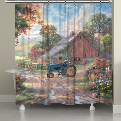 Rideau de douche Thomas Kinkade