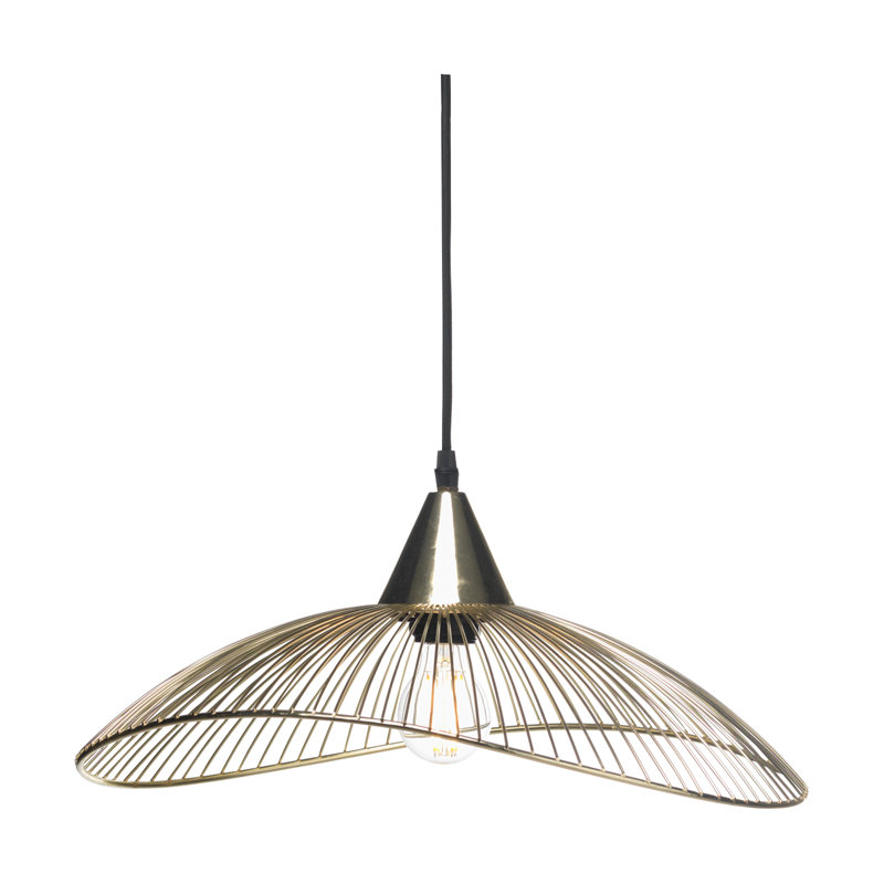 Mansfield 1 - Light Dome Pendant, Gold