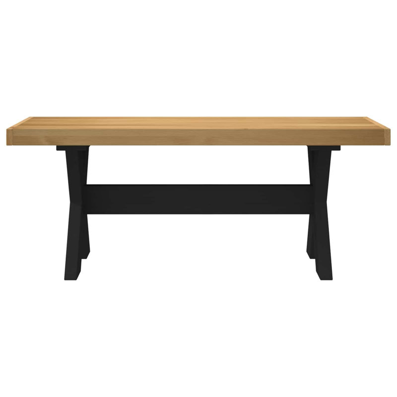 Solid Wood Bench, Natural