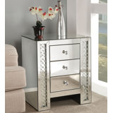 Cochran 16'' W Solid Wood Nightstand