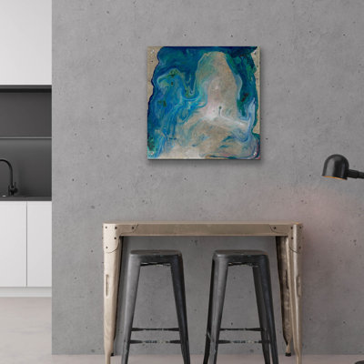 Epic Art 'Barrier Island 2'  by Alicia Ludwig Acrylic Glass Wall Art