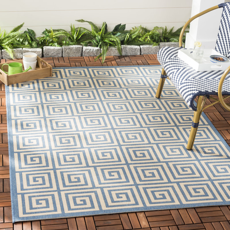Tapis d'intérieur / extérieur Carovella, Rectangle 4 pi x 6 pi
