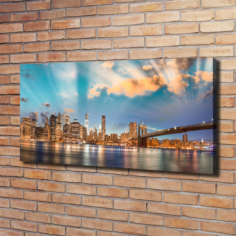 Brooklyn Bridge - Wrapped Canvas Print