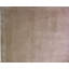 Tapis unique en viscose noué à la main brun clair de 9 pi x 12 pi