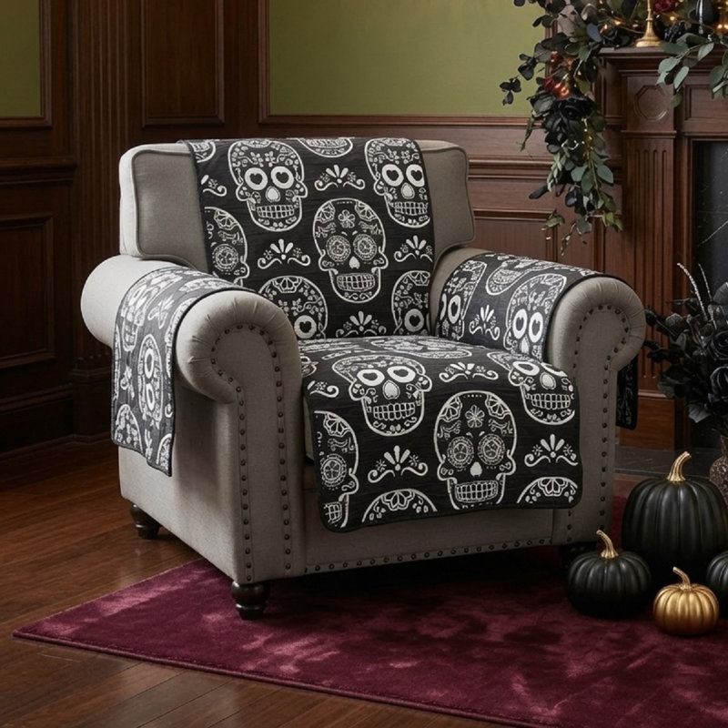 Housse réversible Sugar Skull, Armchair