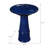 Otaki Ceramic / Porcelain Sundial Birdbath-786528931