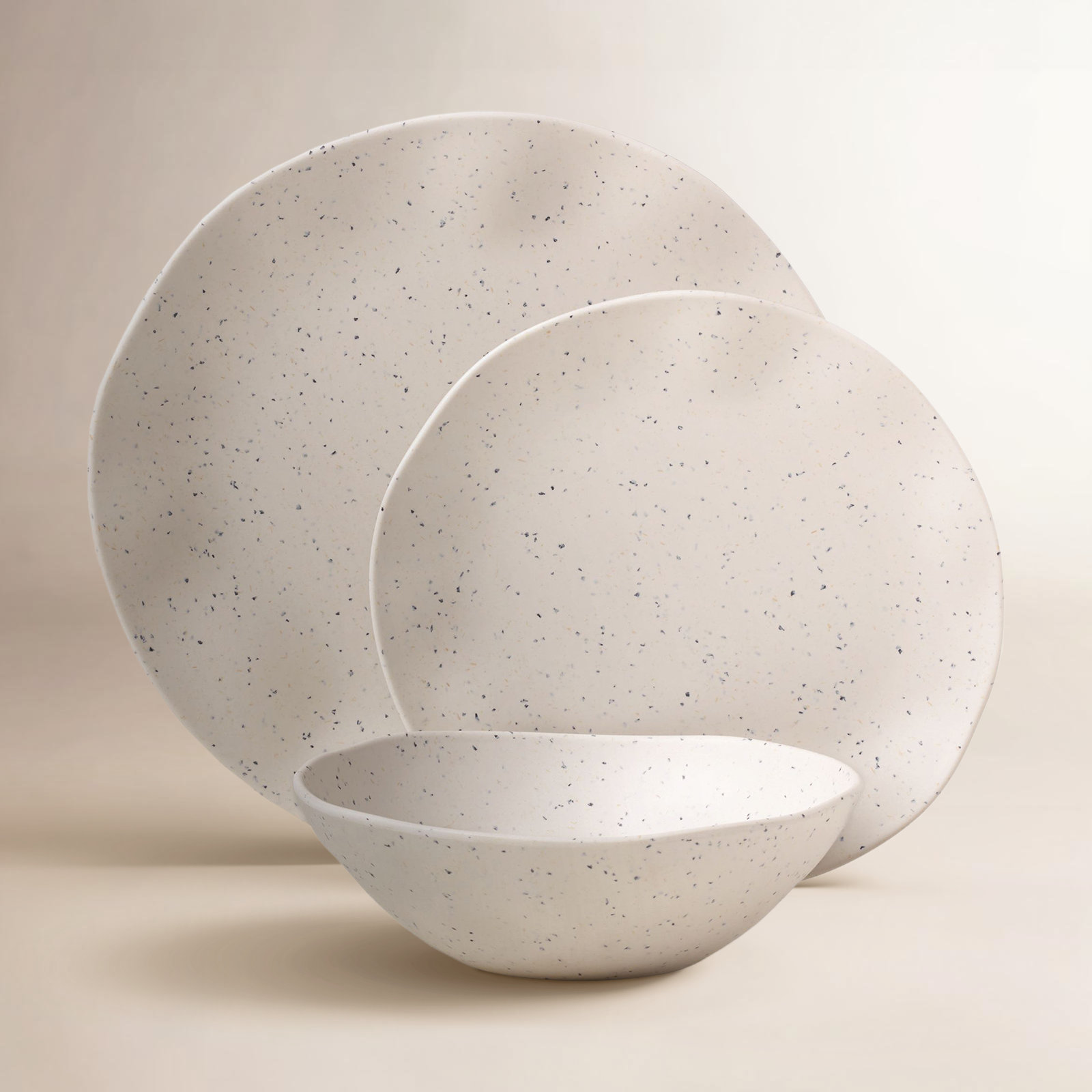 Dinnerware Set, Cream