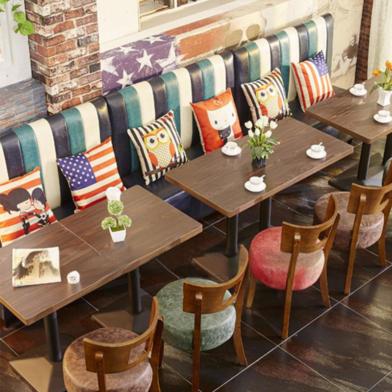 Banc de rangement pour restaurant