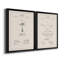Laundry Laundry II - ensemble de 2 reproductions d'art sur toile-24963967-24963963