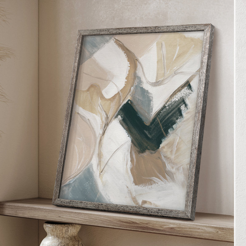 Marble Lines II, reproduction encadrée - bois massif, H 15 po x l 12 po