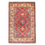 Tapis unique en laine noué à la main nouvel âge 3 pi 9 po x 5 pi 2 po Shiena