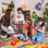 DC Super Hero ABC Alphabet Traits Educational Learning Game Non Slip Kids Rug Classroom Playroom Mat