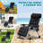 Zero Gravity Chair with Cushion, Cup Holder, Headrest, Lawn Recliner, Reclining Patio Lounger Chair-58144689