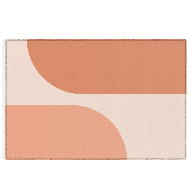 Abstract Rug, Rectangle 4' x 6'