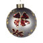 Ornement boule de Noël à paillettes