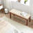 Jerit Faux Leather Upholstored Bench-609585724