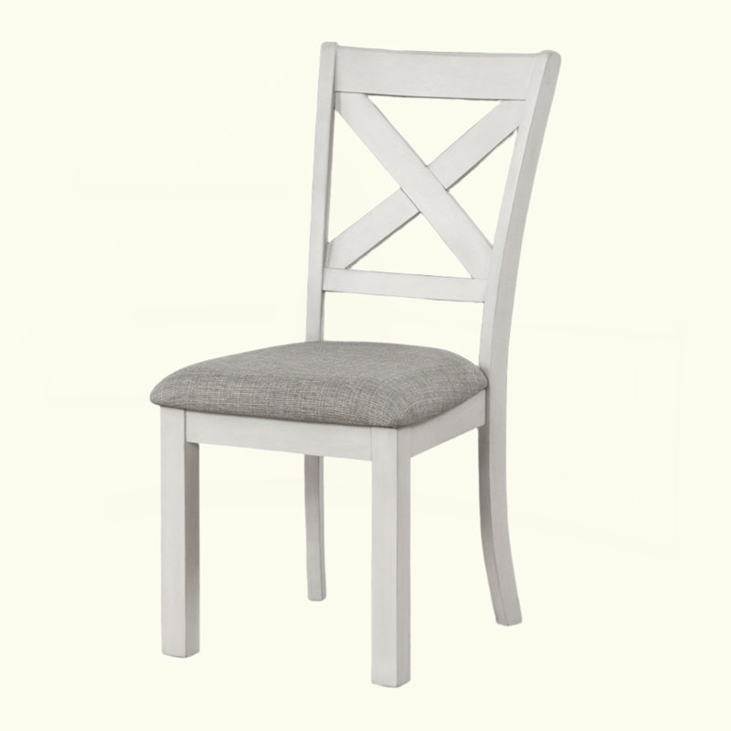 Chaise à coussins à dossier croisé 2 pièces Modern Modern